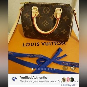 SOLD🚫Louis Vuitton LV Nano Speedy Monogram